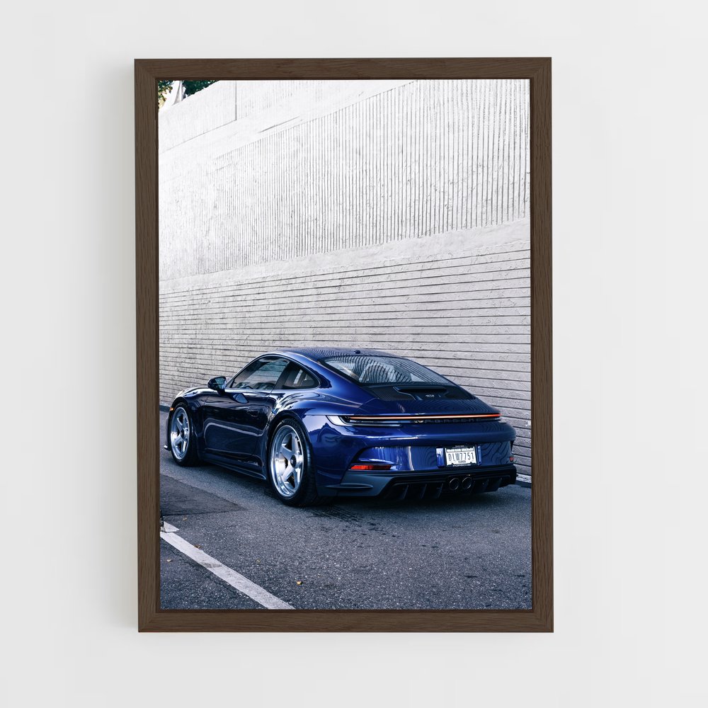 Poster Éclatante Élégance GT3 Touring – affiche Porsche (vue 5)